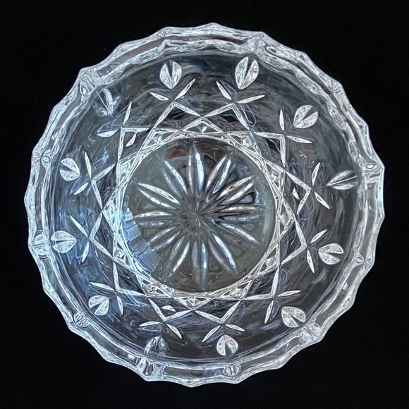 Gorham Crystal King Edward Sugar Bowl With Lid Vintage/Retired - Picture 4 of 4